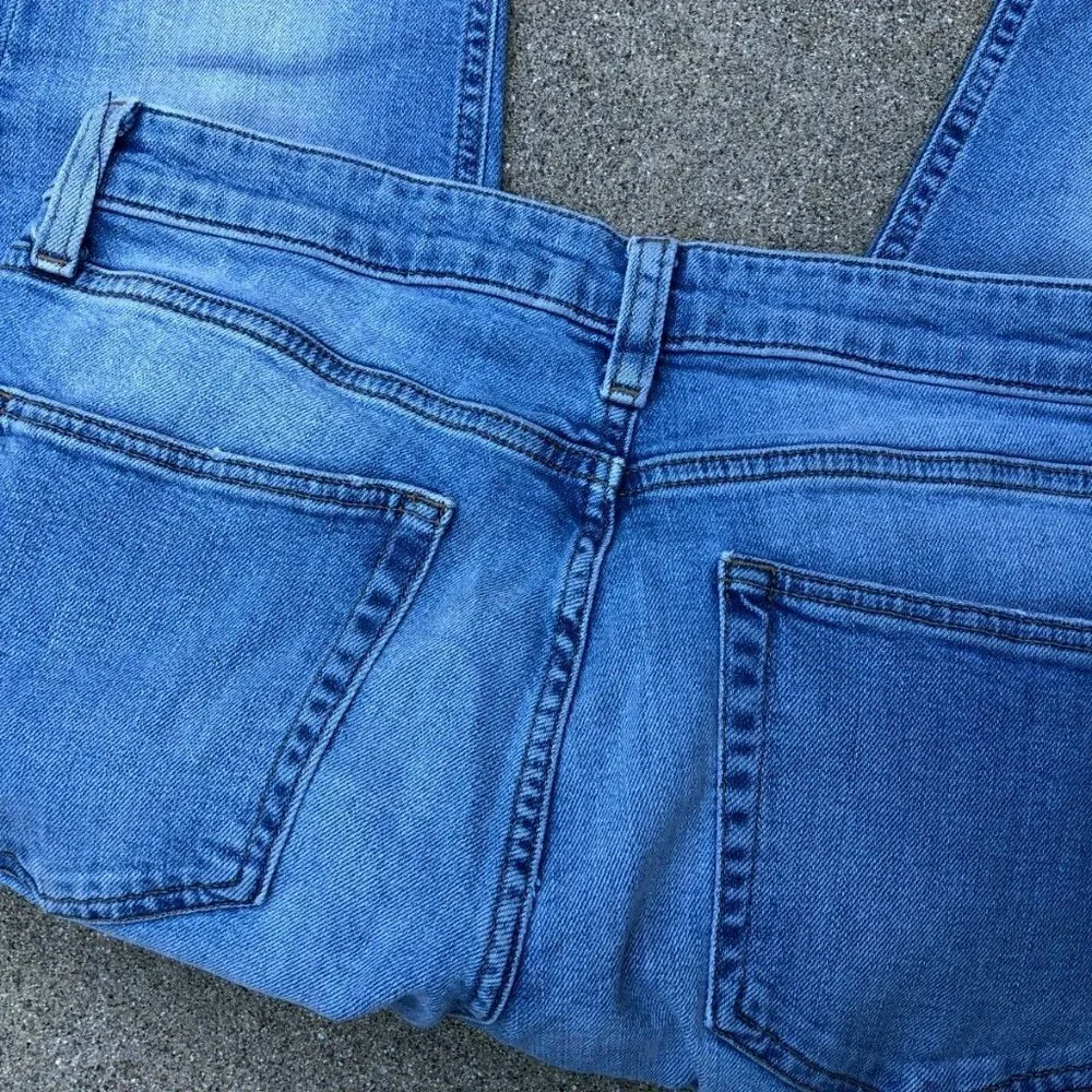 FOREVER 21 DENIM Jeans Pants Men's 32 Blue Skinny Fit​​​​​​​ - Picture 3 of 4